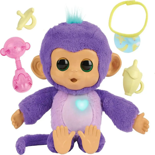 Fingerlings Care And Cuddles - Baby Monkey