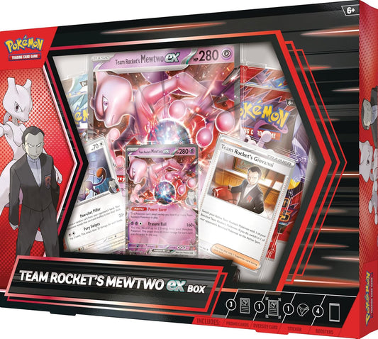 Pokemon Team Rocket Mewtwo EX Box