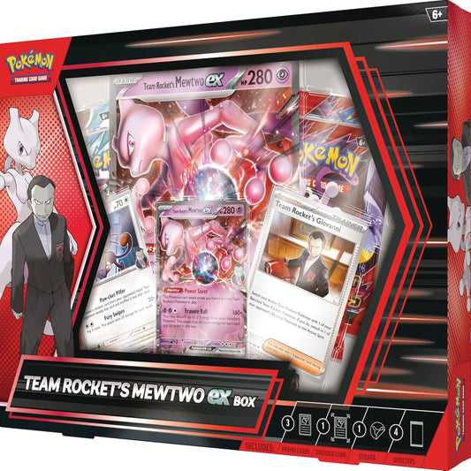 Pokemon Team Rocket Mewtwo EX Box