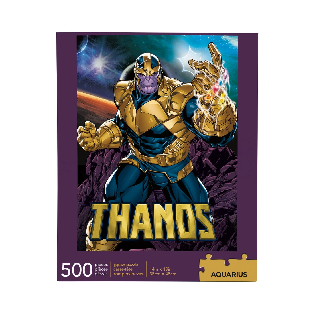EDUCA Marvel Heroes 500-Piece Jigsaw Puzzle - Superhero Puzzle, Finished Size 48x34cm, Includes Fix Puzzle Glue - View #11