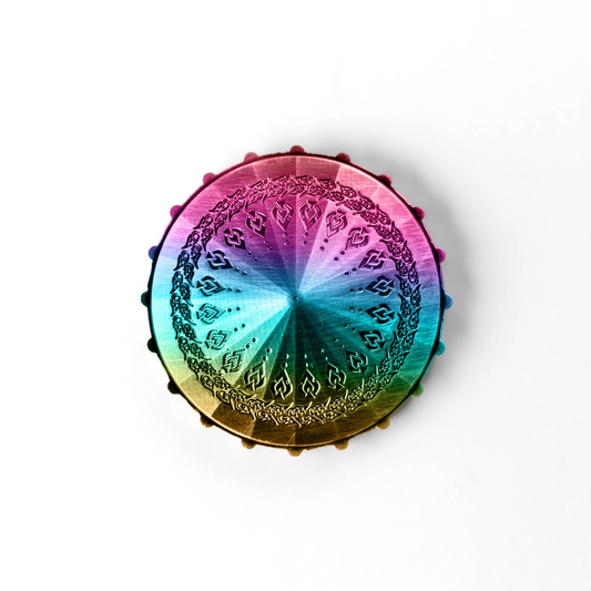 D20 Spinner - Rainbow