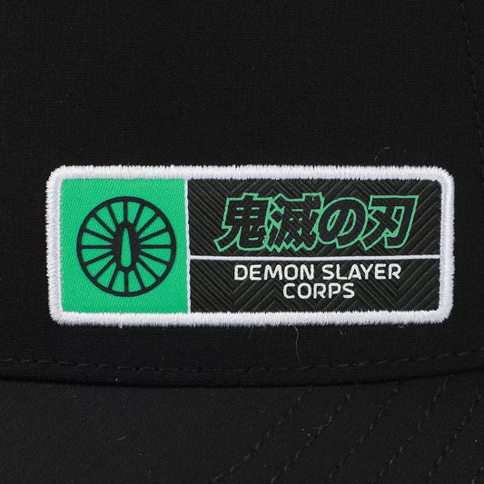 Demon Slayer Tanijiro Checker Trucker Hat