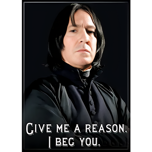 Harry Potter Snape I Beg You Magnet 2.5" x 3.5"