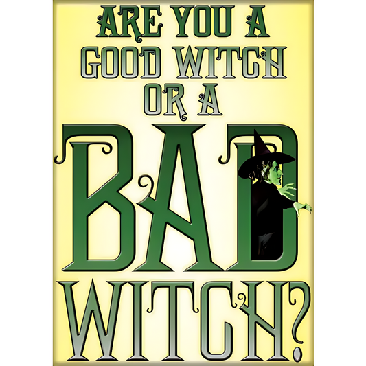 Wizard of Oz Bad Witch Magnet 2.5" x 3.5"