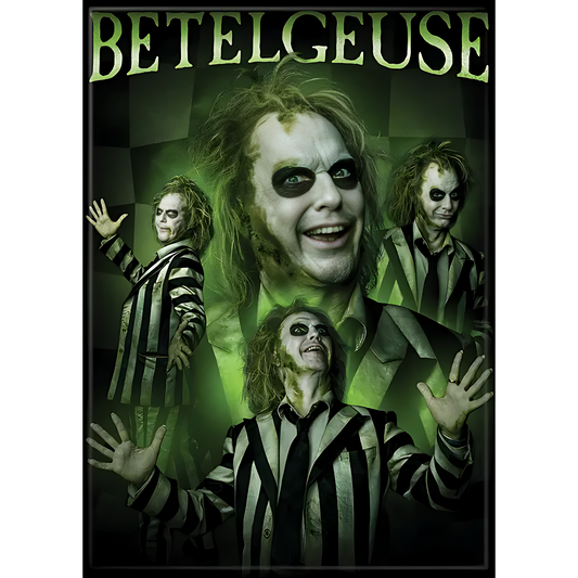 Beetlejuice 2 Multiple BJ's Magnet
