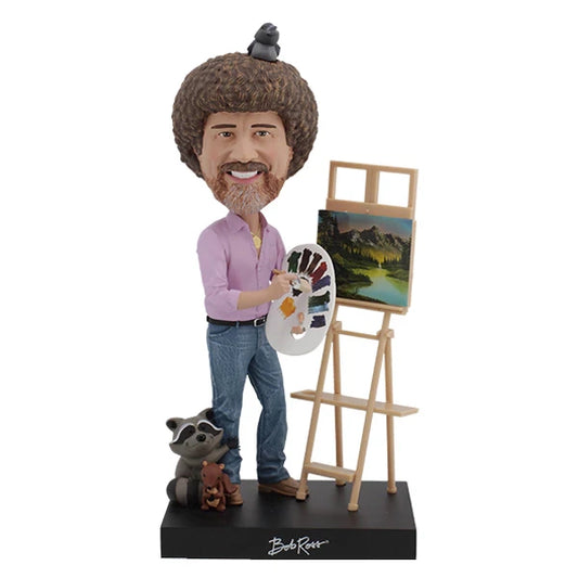 Bob Ross Collectible Bobblehead Statue