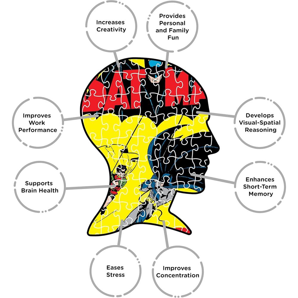 DC Comics 3 X 500 pc Puzzle