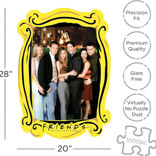 Friends Shaped 1000 Pc Puzzle