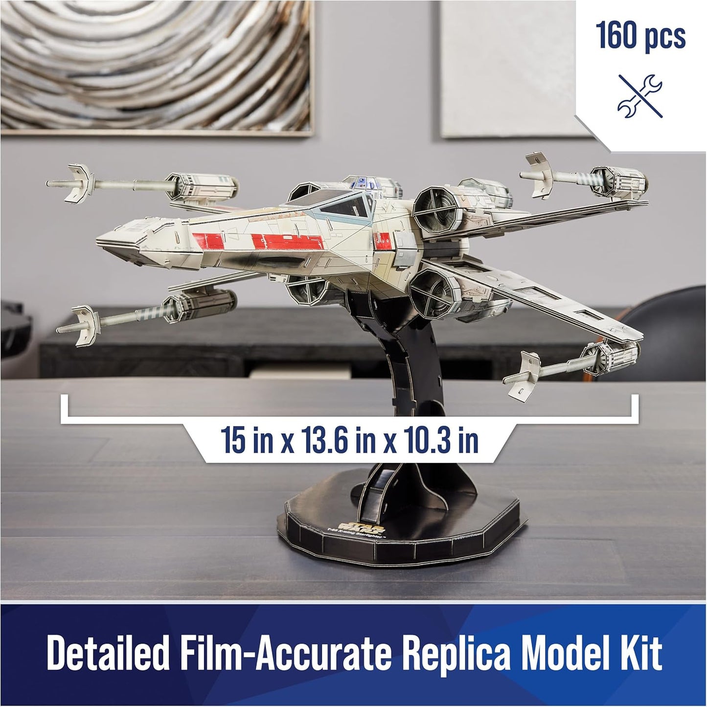 4D Puzzle T-65 X- Wing Starfighter