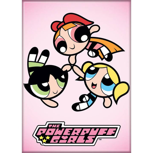 Powerpuff Girls Group in Circle Magnet Magnets