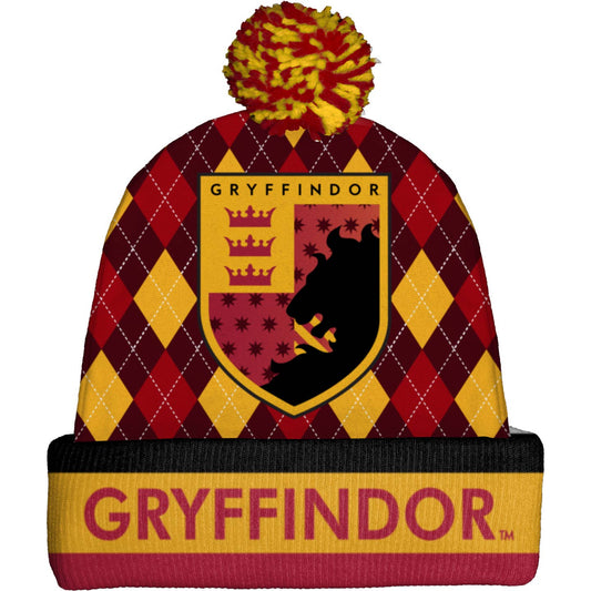 Gryffindor H Pom Beanie