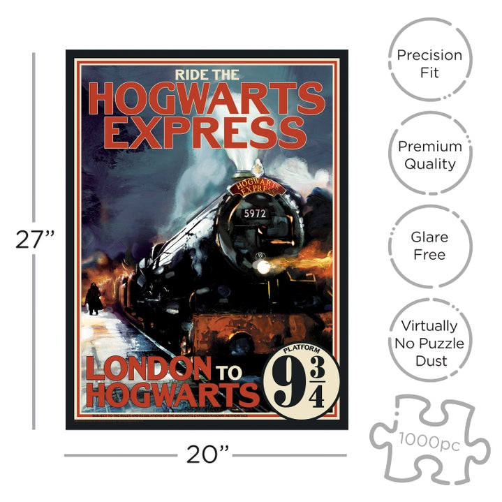 Harry Potter Hogwarts Express 1000 Piece Jigsaw Puzzle