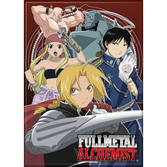 Fullmetal Alchemist Group On Red Magnet