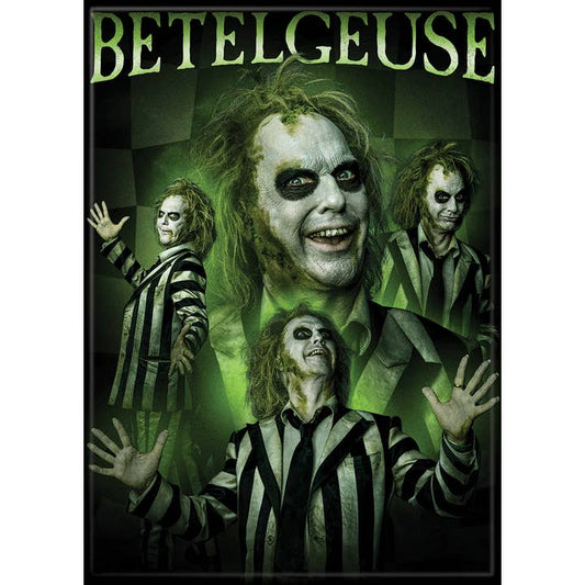 Beetlejuice 2 Multiple Bj's Magnet