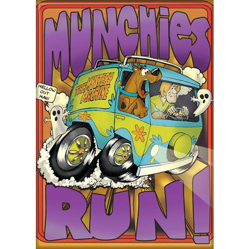 Scooby Doo Munchies Run Magnet