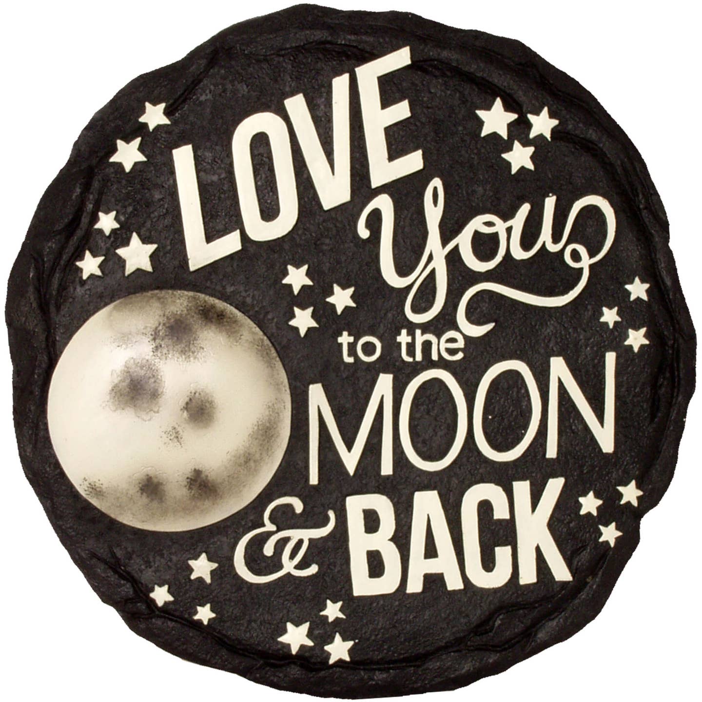 Moon & Back Stepping Stone