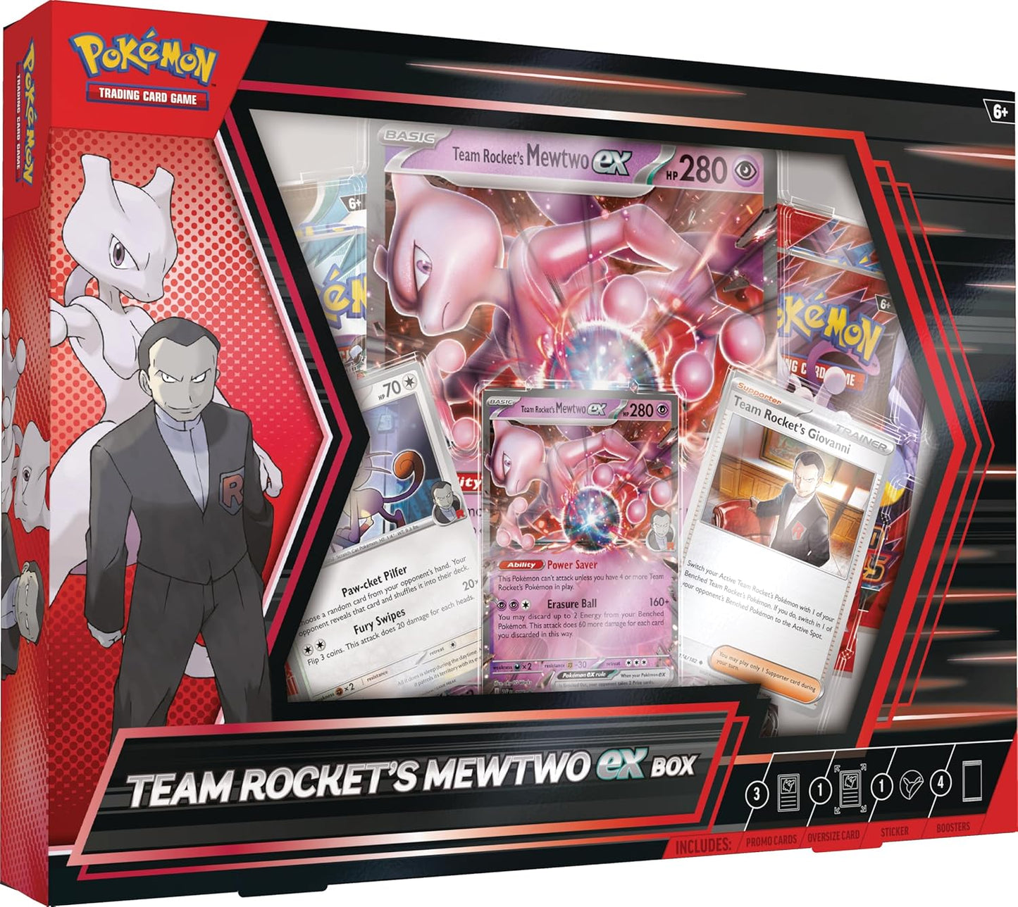 Pokemon Team Rocket Mewtwo EX Box