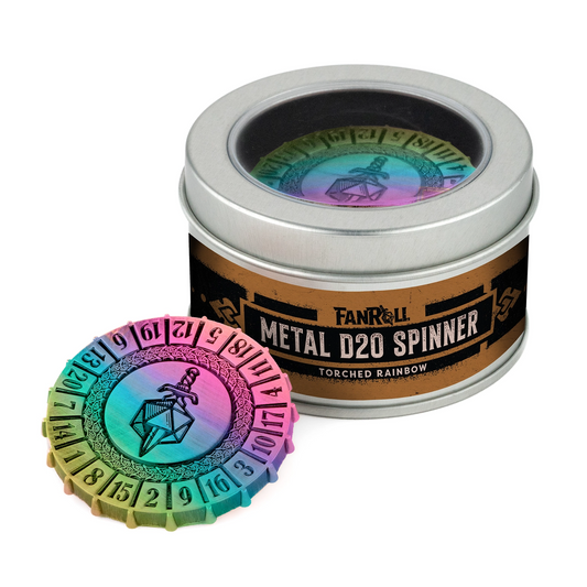 D20 Spinner - Rainbow