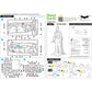 The Dark Knight Batman Premium Series 3D Model Kit