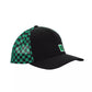 Demon Slayer Tanijiro Checker Trucker Hat