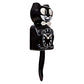 Kit-Cat Klock Lady Color Black