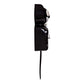 Kit-Cat Klock Lady Color Black