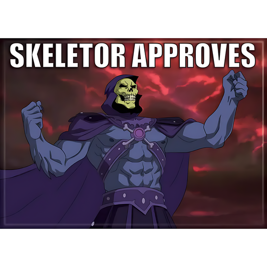 Masters of the Universe Skeletor Approves Magnet