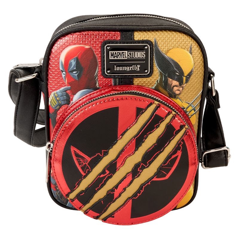 Marvel Dealpool Wolverine Crossbody Loungefly