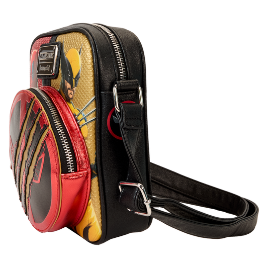Marvel Dealpool Wolverine Crossbody Loungefly