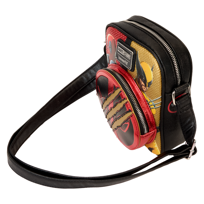 Marvel Dealpool Wolverine Crossbody Loungefly