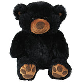 Wish Plush Black Bear with Hoodie or Ribbons