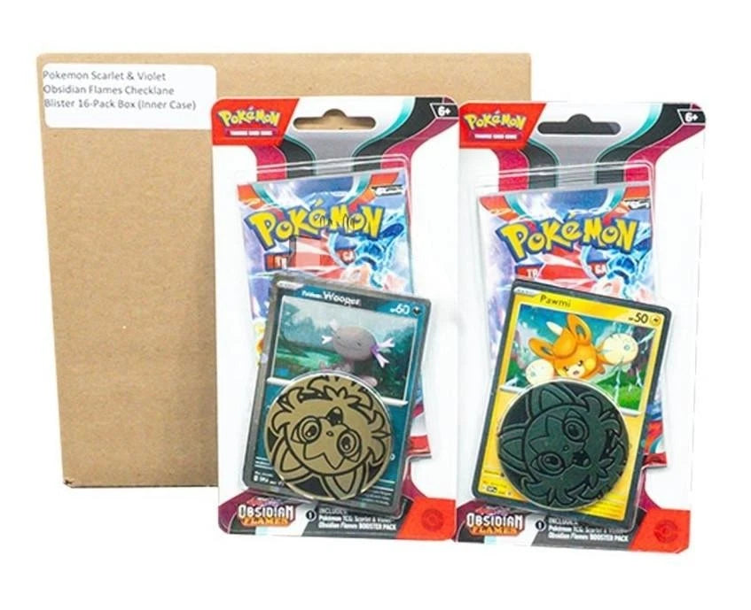 Pokemon Scarlet & Violet Obsidian Flames Checklane Blister