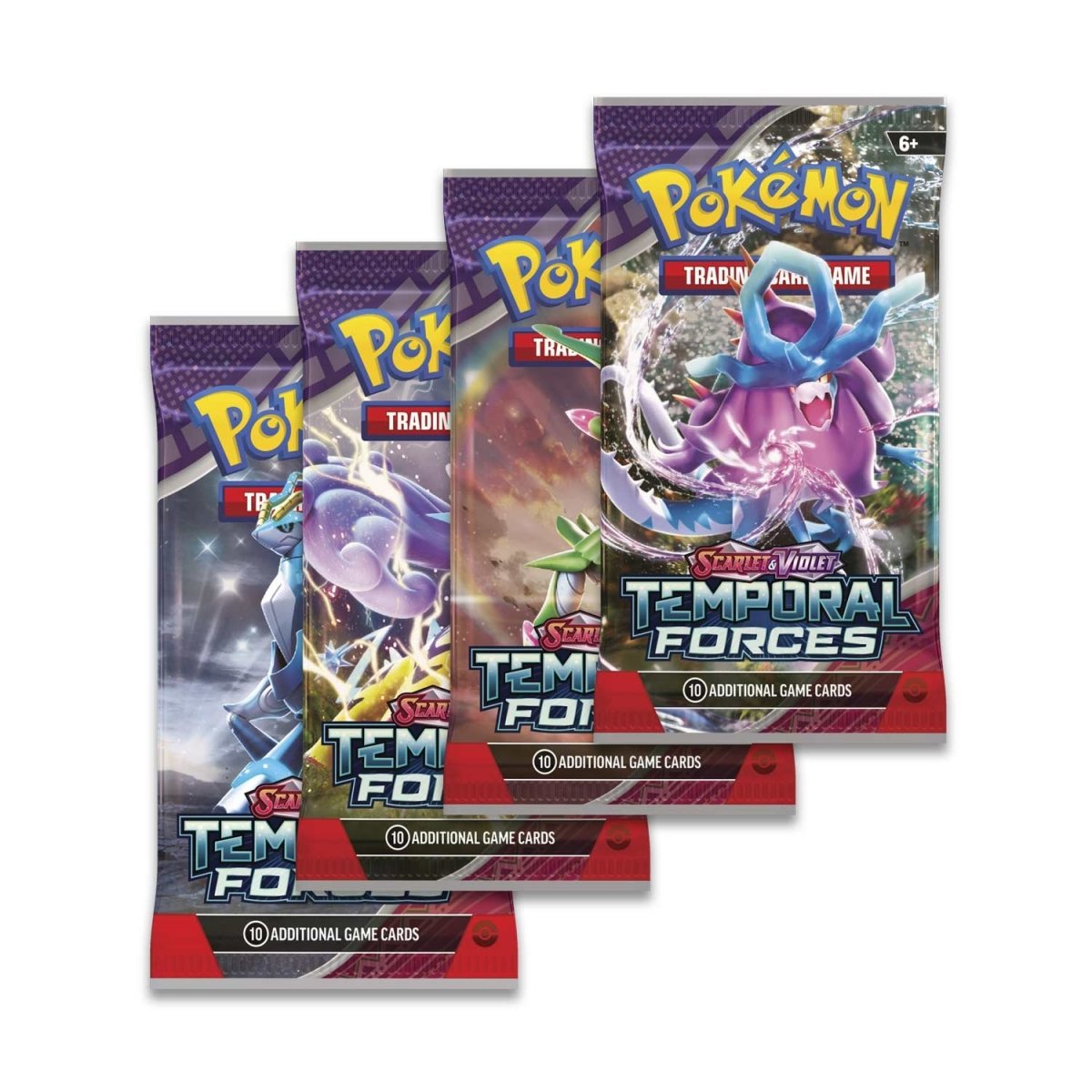 Pokemon Scarlet & Violet Temporal Forces Sleeved Booster
