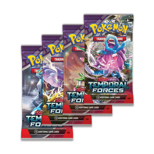 Pokemon Scarlet & Violet Temporal Forces Sleeved Booster