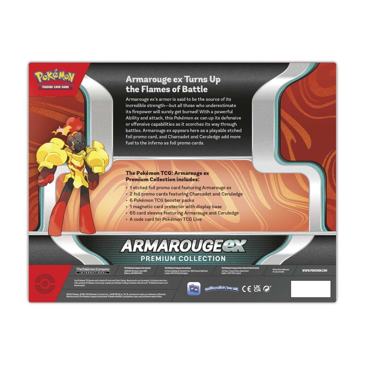 Pokemon Armarouge EX Premium Collection
