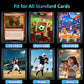 200 Card Sleeves Top Loaders 3" X 4" Hard Plastic Holder for Baseball Full UV-Resistant Trading Card Protectors Fit for MTG Game