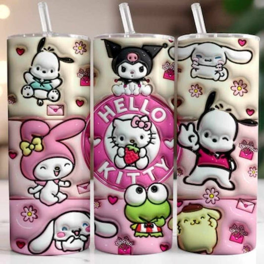 Inflated Hello Kitty Tumbler