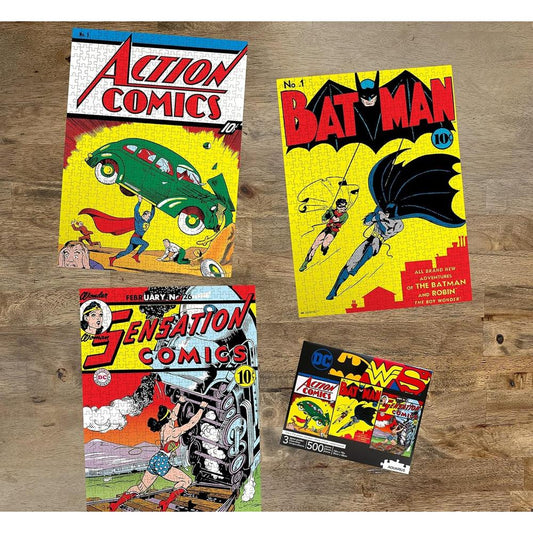 DC Comics Puzzle 3 X 500 pc