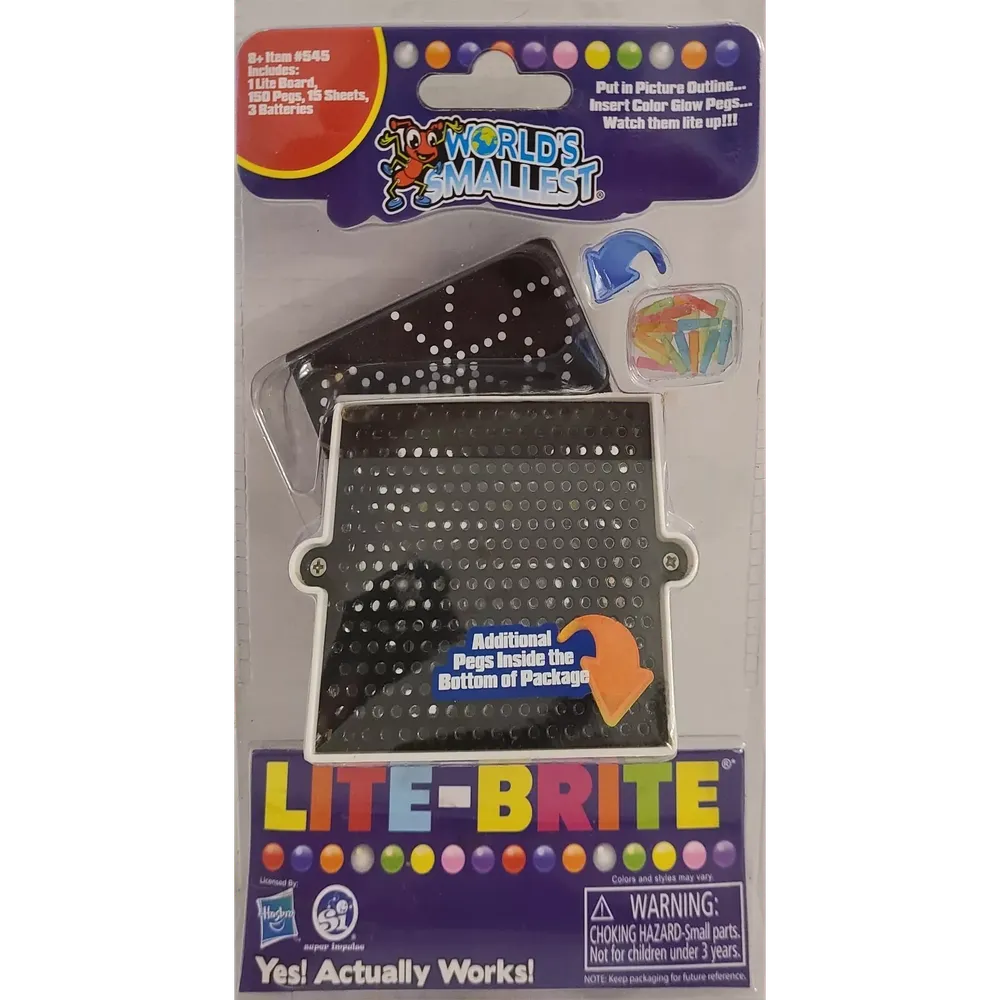 Worlds Smallest Lite Brite