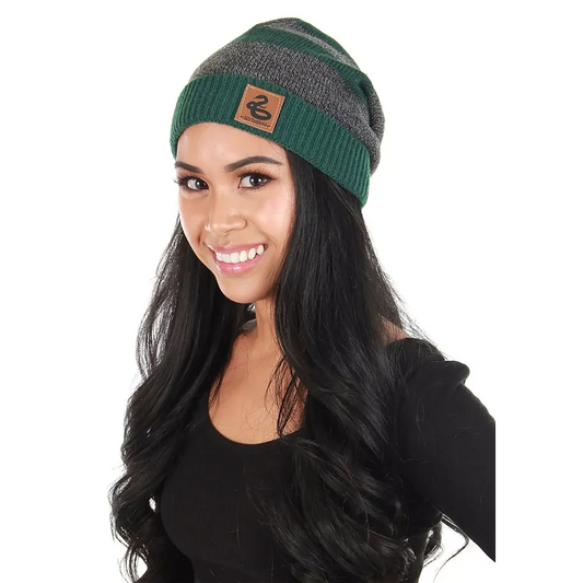 Slytherin Heathered Knit Beanie