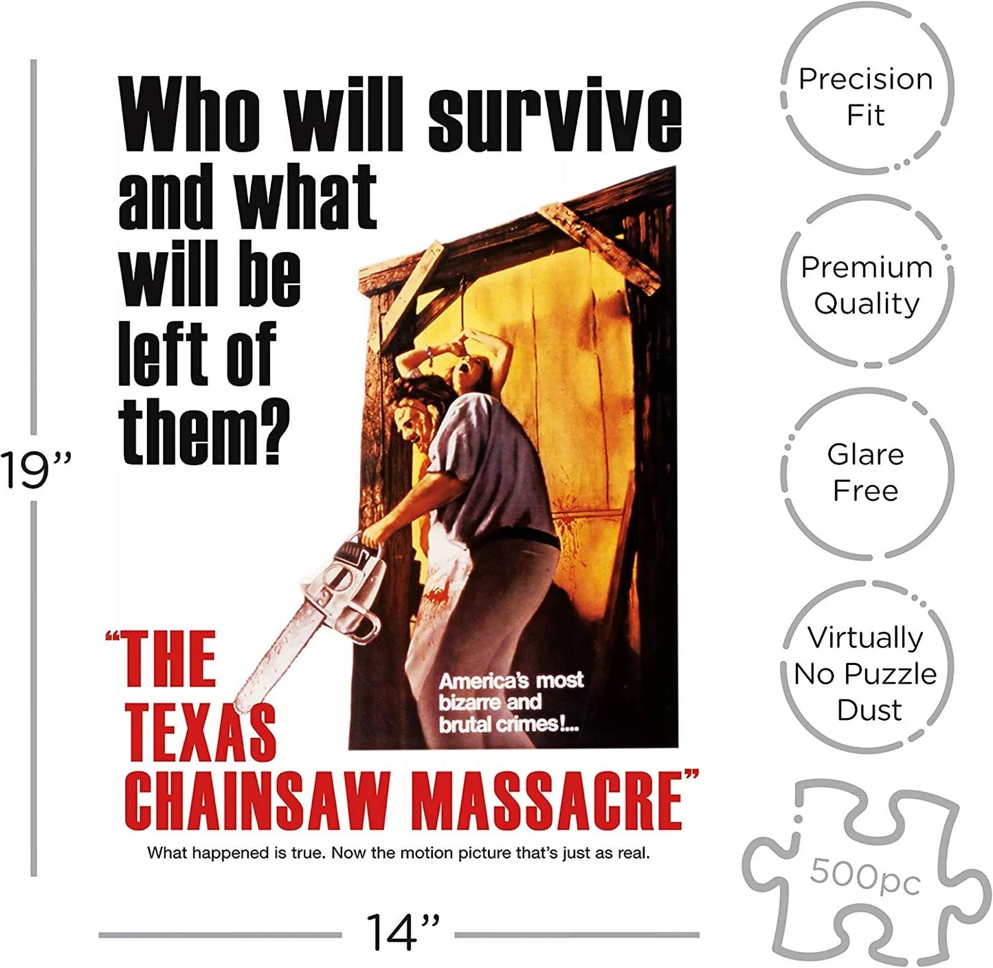 The Texas Chainsaw Massacre 500pc Jigsaw Puzzle