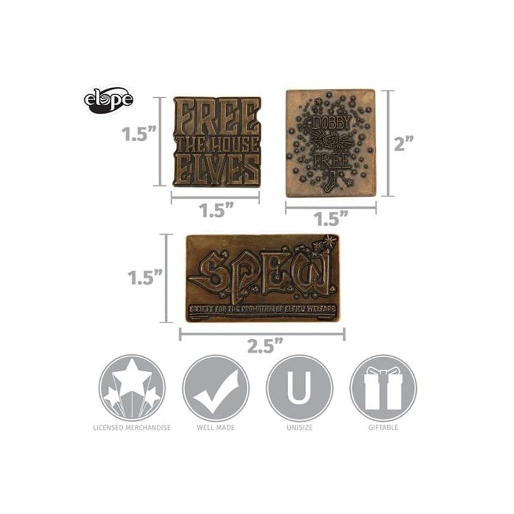 Harry Potter S.P.E.W. Badge Set